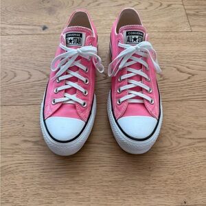 Converse Pink All Star Sneakers 8.5 Womens